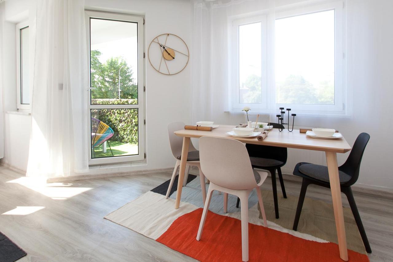 Uroczy Apartament Rzeczna Kołobrzeg Kültér fotó